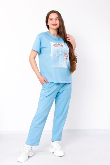 Костюм жіночий Носи своє 48 Блакитний (p-11261-121795) | Зображення 1