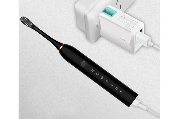 Електрична зубна щітка Sonic Toothbrush X-3 White + 4 насадки | Зображення 2
