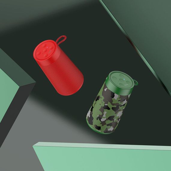 Портативна колонка HOCO HC13 Sports BT speaker Camouflage Green | Зображення 1