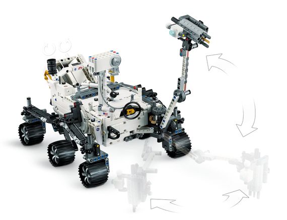 Конструктор LEGO Technic Миссия NASA Марсоход «Персеверанс» 42158 | Зображення 6
