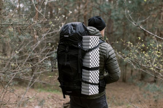 Рюкзак Tramp Expedition 60 л чорний, Похідний туристичний рюкзак трамп для трекінгу, Рюкзак для походу і полювання | Зображення 4