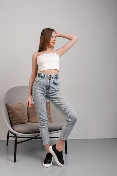 Кроссовки женские Fashion Cheril 3945 39 размер 245 см Черный | Зображення 8