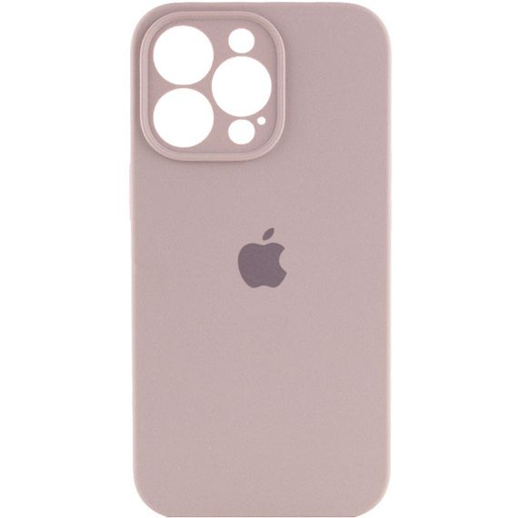 Чохол Silicone Case Full Camera Protective (AA) для Apple iPhone 14 Pro Max (6.7") Сірий / Lavender