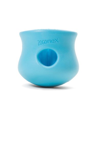 Игрушка для собак West Paw Toppl Dog Toy голубая, 10 см