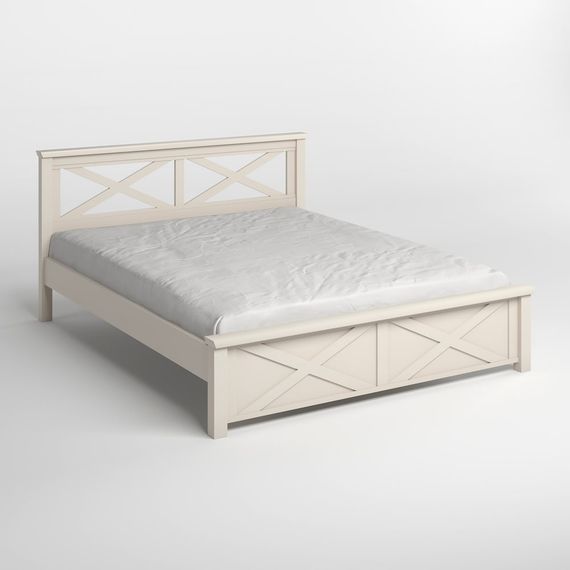 Двоспальне ліжко Mebigrand Прованс Н Айворі 160х190 см (MBG-1580) | Зображення 1