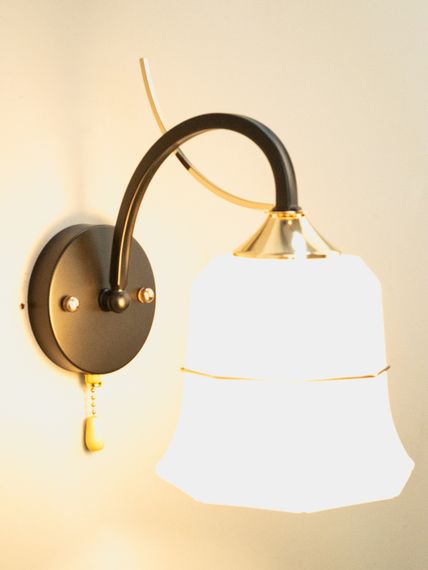 Бра LK-728W/1 E27 BK+FG | Зображення 1