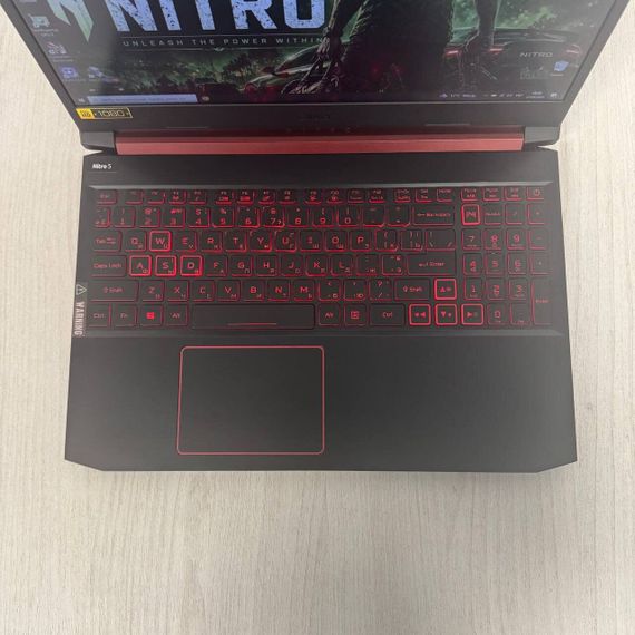 Игровой ноутбук Б-класс Acer Nitro 5 AN515-43 / 15.6" (1920x1080) IPS / AMD Ryzen 5 3550H (4 (8) ядра по 2.1 - 3.7 GHz) / 8 GB DDR4 / 128 GB SSD NVMe + 1000 GB HDD / nVidia GeForce GTX 1650, 4 GB GDDR6, 128-bit / WebCam б/у | Зображення 3