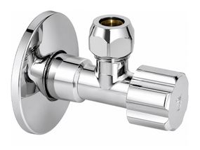 C406281 Кран вентильний для сантехприладів Ø1/2" х 3/8" VA Albertoni srl
