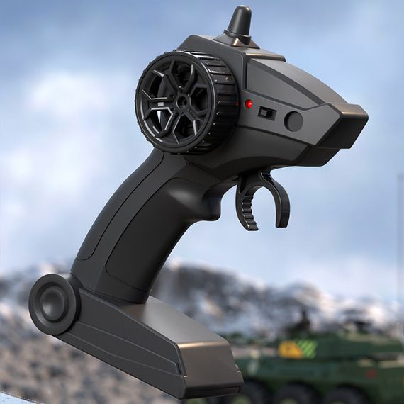 Бронетранспортер-амфібія на радіокеруванні SCHE Y1802 Blue — міць та прохідність на суші й воді | Зображення 4