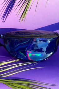 Поясна сумка Radiocat holographic dark blue