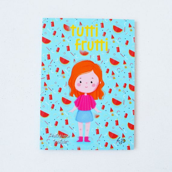 Блокнот 4Profi "Artbook Rainbow "Tutti Frutti", watermelon 48 листов формат А6 901388