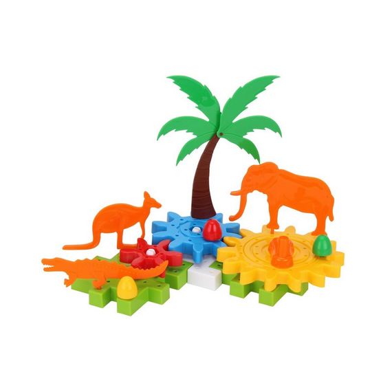 Дитячий набір конструктора "Шестерні з тваринами" 3763TXK 118 деталей | Зображення 2