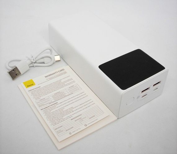 Power Bank 30000 mAh 22,5 W BASEUS  реальная ёмкость быстрая зарядка внешний аккумулятор павербанк | Зображення 4