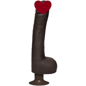 Фаллоимитатор с вибрацией Doc Johnson Safaree Samuels 12 Inch Cock, со слепка пениса, диаметр 5,1 см Royal Sex Aura
