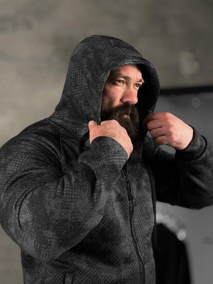 Зимовий спортивний костюм PREDATOR grey ВТ0512 | Зображення 4