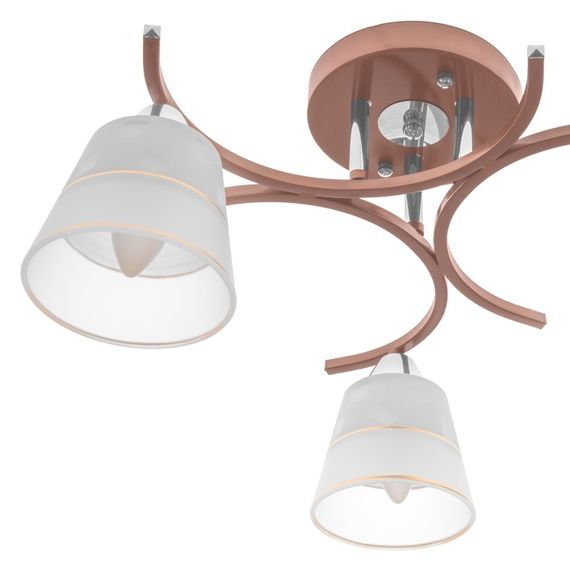 Люстра потолочная в спальню E27 60W BR (LK-609C/3) | Зображення 4