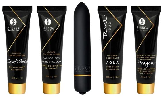 Набор для массажа Naughty Geisha Sex Aura | Зображення 1