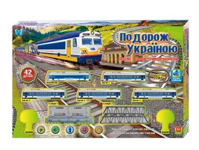 Железная дорога 11500 WToys, на укр.языке, в коробке (6946616916974)
