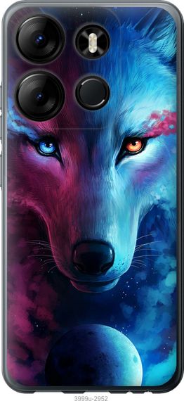 Чехол на Tecno Spark Go 2023 BF7 Арт-волк "3999u-2952-17620"
