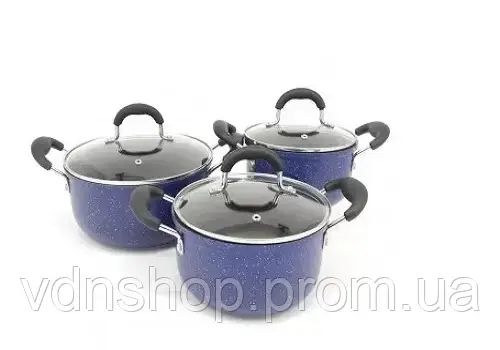 Набор кастрюль A-PLUS 1742 (6 предметов)