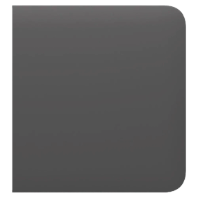 Ajax SideButton (1-gang/2-way) [55] grey Кнопка - Розетки