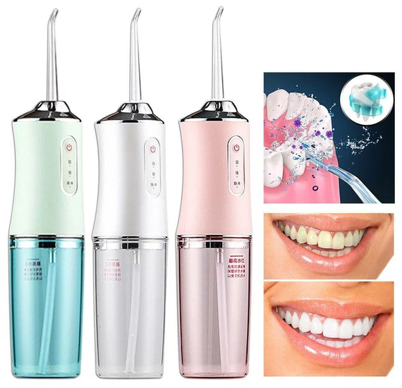 Іригатор портативний Oral Irrigator 3 режими роботи, 2 насадки | Зображення 6