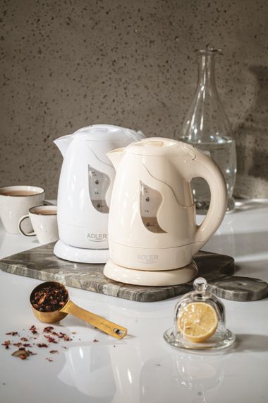 Електрочайник Adler AD 08 бежевий 1 л, 850 Вт | Зображення 8
