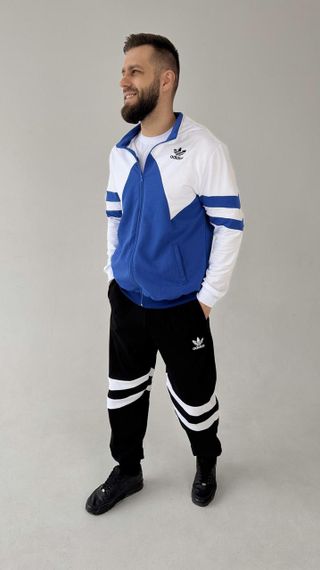 Спортивний костюм унісекс adidas колір синій | Зображення 5