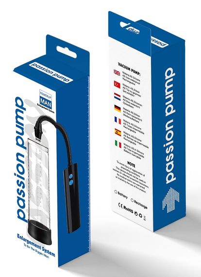 Автоматична вакуумна помпа із зарядкою від USB CANWIN Passion Pump - P406AU sexstyle | Зображення 6