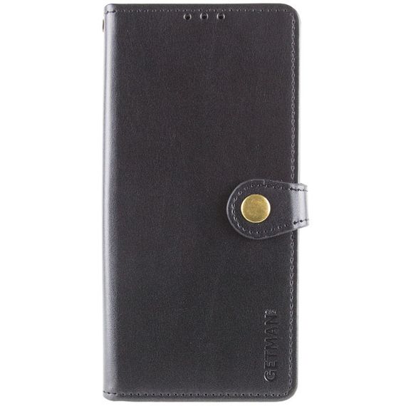 Шкіряний чохол-книжка GETMAN Gallant (PU) для Xiaomi Redmi A5 / Poco C71 Чорний