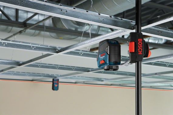 Нивелир лазерный Bosch GCL 2-50 + RM1 + BM3 + LR6 + кейс, ± 0.3 мм на 30м, до 15 м, 0.5 кг (0.601.066.F01) | Зображення 2