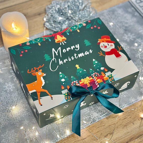 Подарунковий набір пастили XL «Різдвяна колекція смаків» — три види пастили, 1,3 кг | Зображення 1