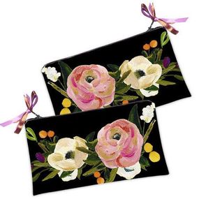 Косметичка жіноча Розочки 20х12 см (K_ILI012)