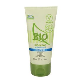 Органический лубрикант на водной основе Hot Bio Lube Super, 50 мл Sex Aura