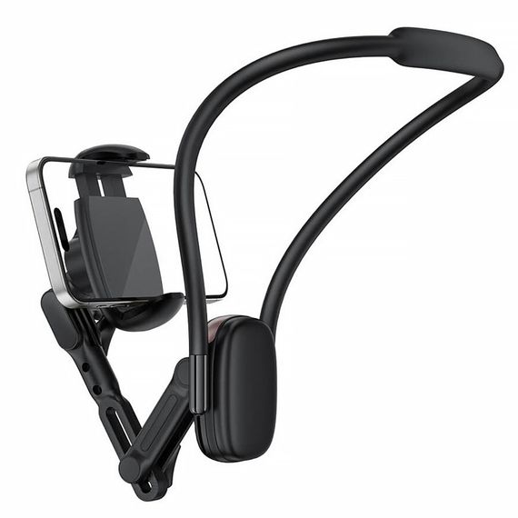 Магнитный держатель для телефона Acefast E33 neck-hanging Black | Зображення 1