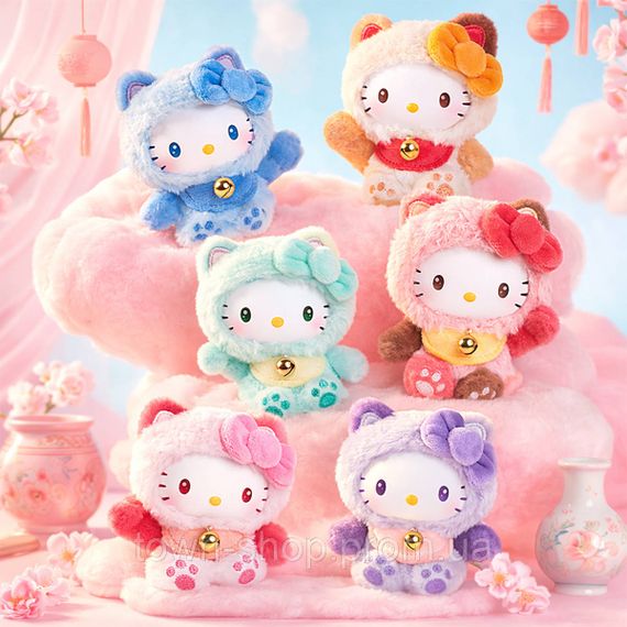 Мягкая игрушка-сюрприз на клипсе Pop Top Hello Kitty – Сказочные желания | Зображення 2