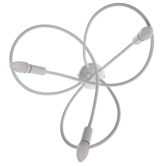 Бра настенное накладное в спальню на гибкой ножке BL-423W/3 E14 WH | Зображення 2