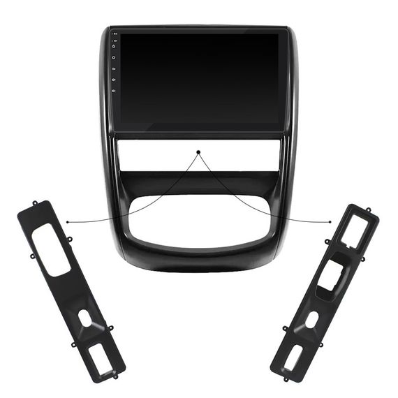 Штатная магнитола 9" Lesko для Renault Duster I 2010-2015 2/32Gb CarPlay 4G Wi-Fi GPS Prime IPS 8 ядер Рено | Зображення 3