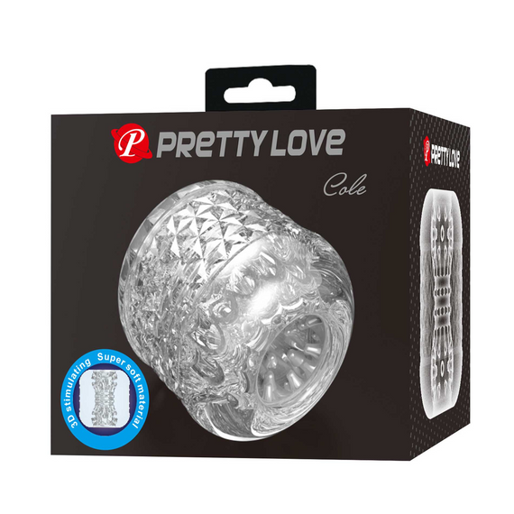 Мастурбатор Pretty Love - Cole Transparent, BM-009253MN-3 sexstyle | Зображення 7