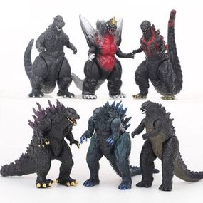 Набір фігурок Годзилла, 6в1, 9 см - Godzilla, 6in1 322655