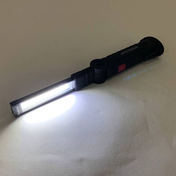 Кемпінговий переносний акумуляторний ліхтар W51-SMD+COB / Кемпінгова лампа ліхтар, PR-936 Похідний кемпінговий | Зображення 1