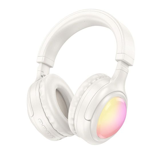 Беспроводные наушники HOCO W48 Focus BT headphones Milky white