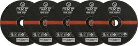 Набор отрезные диски по металлу 5 штук Польша YATO YT-0994