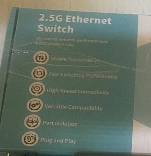 Високошвидкісний комутатор Ethernet 2.5G (ig204 v1) | Зображення 3