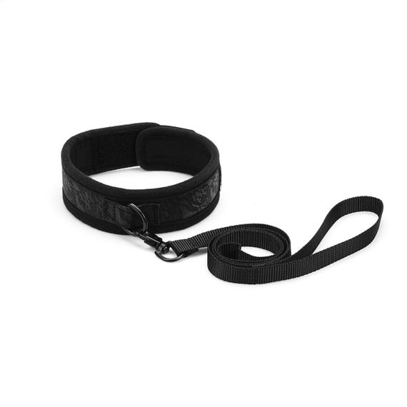 Набір Liebe Seele Black Lace and Neoprene 11pcs Bondage Kit, анальна пробка з кристалом, віброкуля Sex Aura | Зображення 5