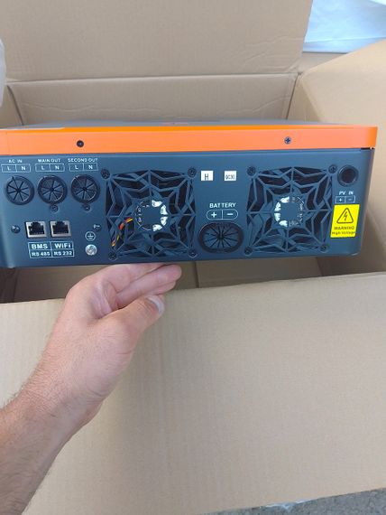 Гібридний інвертор PowMr 4.2Kw 24V 120A MPPT POW-HVM | Зображення 6
