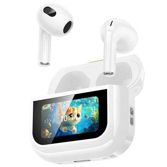 Беспроводные TWS наушники Hoco EW87 Gata White | Зображення 3