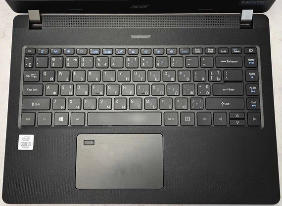 Ультрабук Acer TravelMate P214 / 14" (1920x1080) TN / Intel Core i5-10210U (4 (8) ядер по 1.6 - 4.2 GHz) / 16 GB DDR4 / 256 GB SSD / Intel UHD Graphics / WebCam / Win 11 Home б/у | Зображення 4