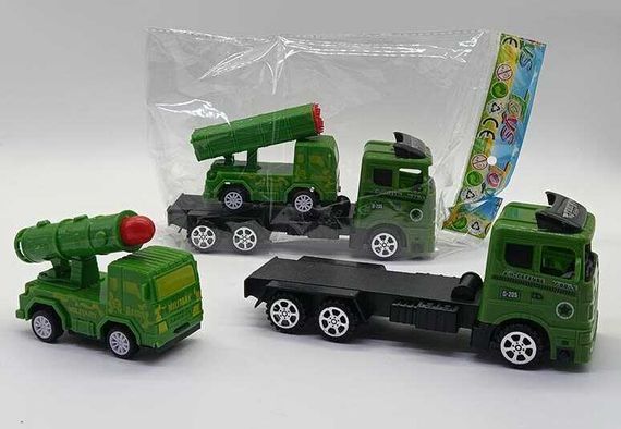 Машина MR 132 інерція, тягач, ракетна установка, в пакеті (6973752115435) | Зображення 1