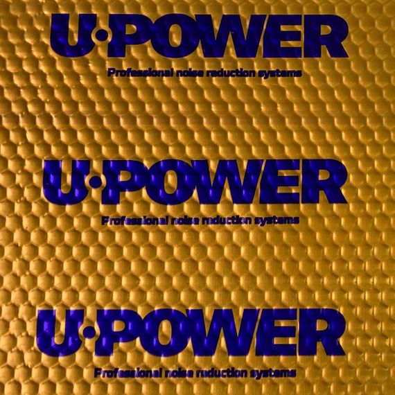 Віброізоляція ULTIMATE U-POWER STRONG 750 х 500 мм.2.1 мм.